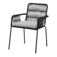 SILLA DE CUERDA Y METAL SAMANTA - MISTERWILS FURNITURE FOR FREE SOULS - details 0