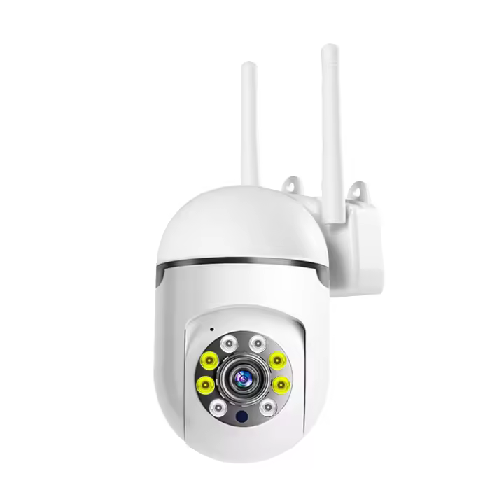 Cámara De Seguridad IP WiFi Dual Frequencia 2.4G Y 5Ghz PTZ Automática Para Bebé Monitorización Inalámbrica 1080p Con Visión Nocturna Y Detección De Movimiento - 1