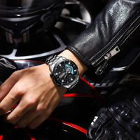 Reloj De Pulsera Curren 8402 Para Hombre Estilo Casual Y De Negocios Cronógrafo De 6 Manos Acero Inoxidable Resistente Al Agua - details 14