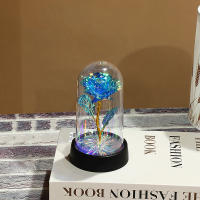 Rosa Artificial De 16CM Con LED Flores Creativas Para Decoración De Hogar Regalos Para San Valentín Día De La Madre Bodas - details 4