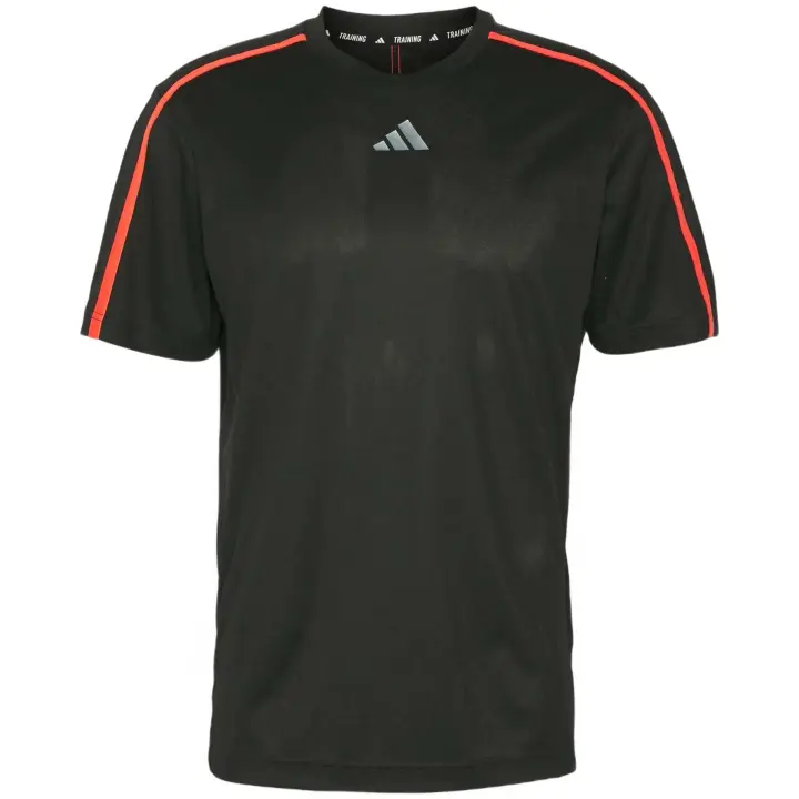 Camiseta de Manga Corta Adidas Workout Base para hombre en color negro - 1