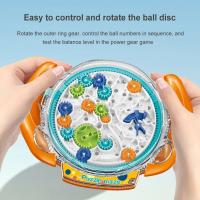 Rompecabezas Creativo 3D Dificultad Media Alta Dificultad Baja Con Diente Juguete Educativo ABS Para Niños Disco Labyrinto En Disco Balón De Equilibrio Rueda De Laberinto Para Juego Inteligente - details 2