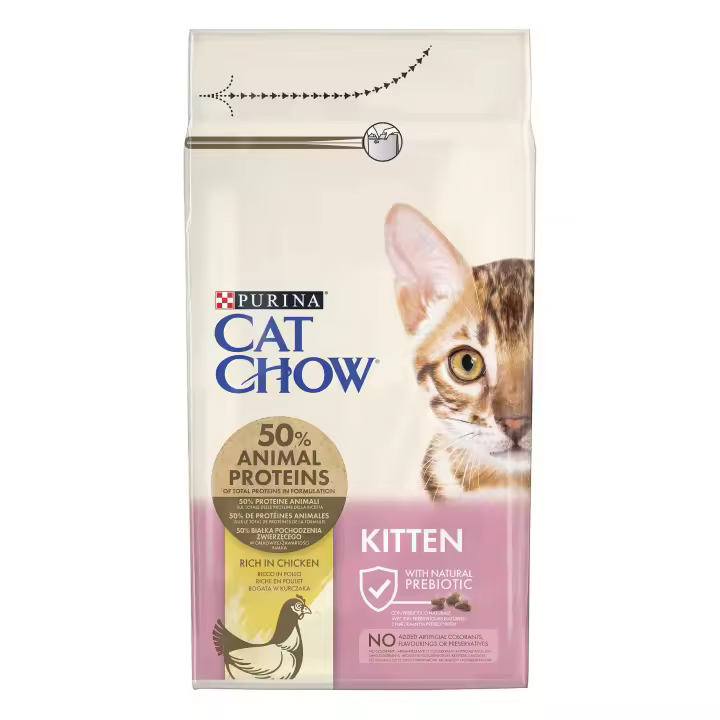 Cat Chow Kitten Pollo Pienso para Gatitos  Pienso completo para gatitos - 1