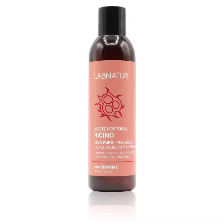 Aceite Corporal de Ricino 100% puro de 200ml Labnatur - 1