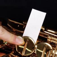 Papel Absorbente Para Saxofón 100 Hojas Limpiador De Pads De Instrumentos De Viento Adecuado Para Flute Oboe Clarinete - details 2