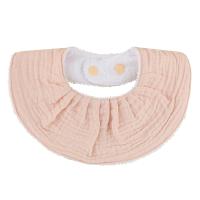 Babero De Algodón Doble Capa Para Bebés Con Estampado De Dibujos Animados Paño De Saliva Y Burp Para Regalos De Baño Unisex - details 12