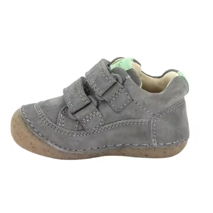 ZAPATO DOS VELCROS GRIS EFECTO PIE DESCALZO GEOX - 1