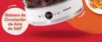 Aigostar Deshidratador de Alimentos, 5 Bandejas sin BPA con Pantalla LED - Temperatura Ajustable 35-70 ° C y Temporizador 48H para Frutas, Carnes y Verduras |   Funciona en Silencio, 380W, Modo Ventilador + Libro de Recetas - details 3