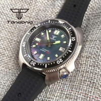 Reloj Automático Para Hombre Tandorio MOP Dial NH35 Date 20BAR 44mm Esfera De Zafiro Bisel De 120 Clicks Luminiscencia Resistente Al Agua 20Bar - details 2
