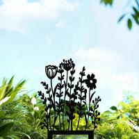 Juego De 12 Palos De Jardín De Metal Rustico En Acrílico Amarillo Para Amantes De Las Plantas Decoración Vintage Al Aire Libre - details 8