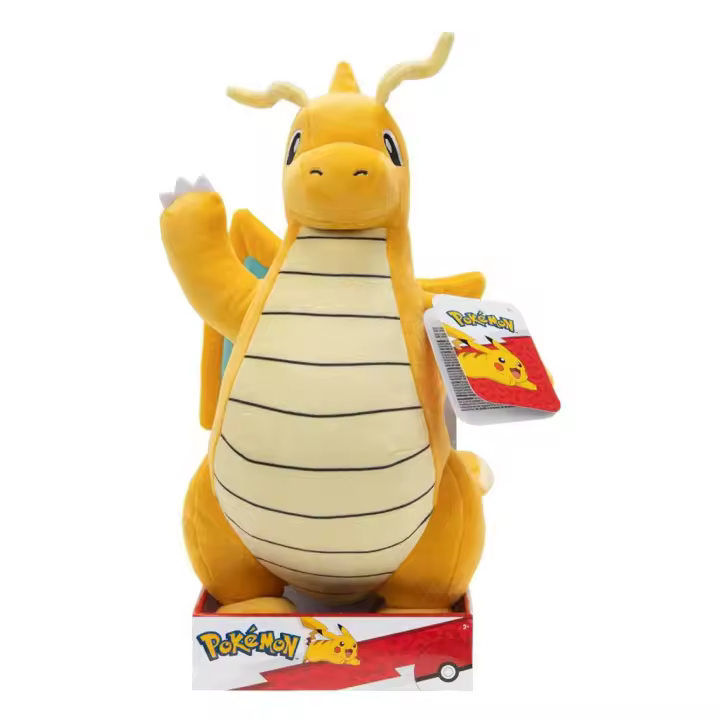 Jazwares Peluche Pokemon Dragonite 30 Cm Licencia Oficial - 1