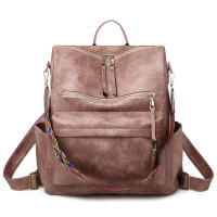 Mochila de gran capacidad para mujer, estilo retro europeo y americano, con diseño de nicho, para mujer - details 6
