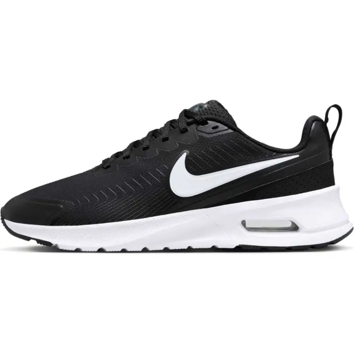 Nike, Air Max Nuaxis, Zapatillas, Sportwear, Mesh Transpirable, Unidad Air, Suela Caucho, Hombre, Negro,NIFD4329_001// - 1