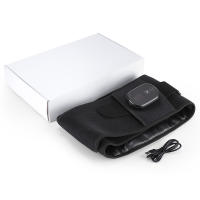 Cinturón De Masaje Cintura Eléctrico Con Compresión Calor Y Vibración Soporte Lumbar Descompresión Para Relajación Muscular - details 11
