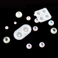 Molde De Silicona Para Ojos De Muñecas DIY Herramientas Creativas De Manualidades Accesorios Para Juguetes Medio Círculo De Sillíaco Reutilizable - details 9
