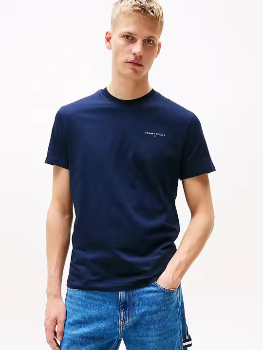 Camiseta 21188 Slim Azul de Tommy - 1