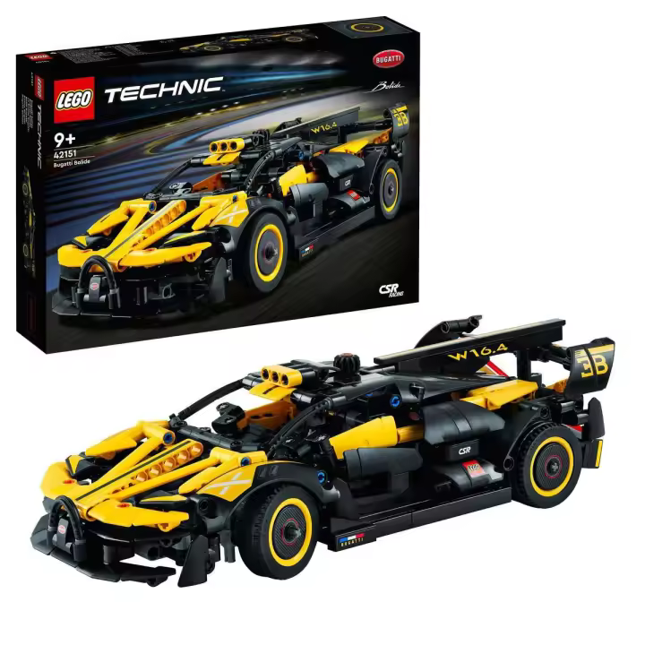 LEGO 42151 Technic Bugatti Bolide Set de juguetes de construcción (905 piezas) - 1