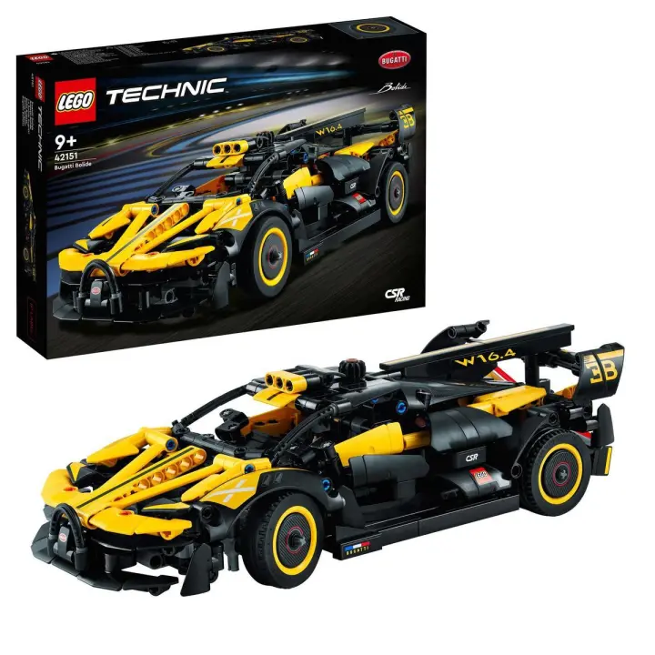 LEGO 42151 Technic Bugatti Bolide Set de juguetes de construcción (905 piezas) - 1