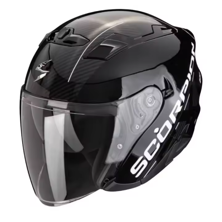 Scorpion Casco Jet Exo-230 Qr Negro Adulto - 1