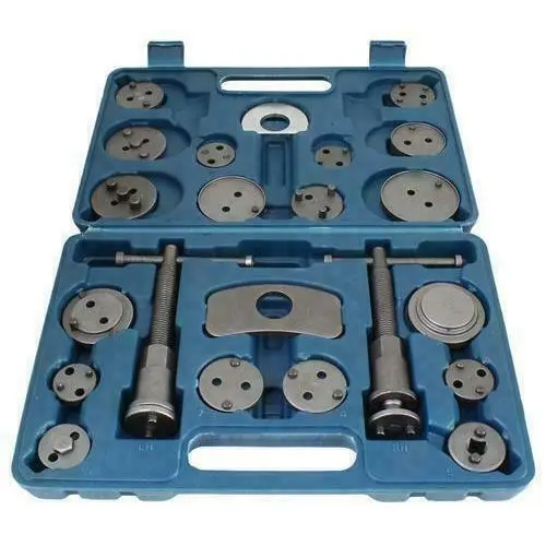 KIT HERRAMIENTAS REPOSICIONADOR DE PISTONES DE FRENO COCHE 22 PIEZAS - 1