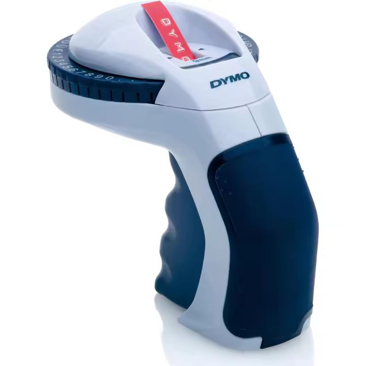 DYMO Omega Embosser Impresora Rotuladora de Etiquetas de Relieve 3D, Sistema de Giro Estampadora para Uso Doméstico - S0717940 - 1