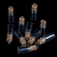 10Pcs Mini Botellas De Vidrio Pequeñas Viales Con Tapa De Turrón Multiusos De Alta Calidad Y Nueva Condición Jars Para Cosméticos Y Materiales Químicos - details 8