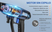 26BAR 300W Electric Car Washer Pistola de alta presión limpiador de espuma Boquilla para Auto Home Garden Limpieza Accesorios de lavado de coches - details 1