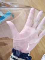 Mantel Rectangular Transparente Resistente Al Calor Impermeable Y Antiarrugas Para Protección De Mesas Estilo Moderno Para Uso Doméstico Y De Fiesta - details 2