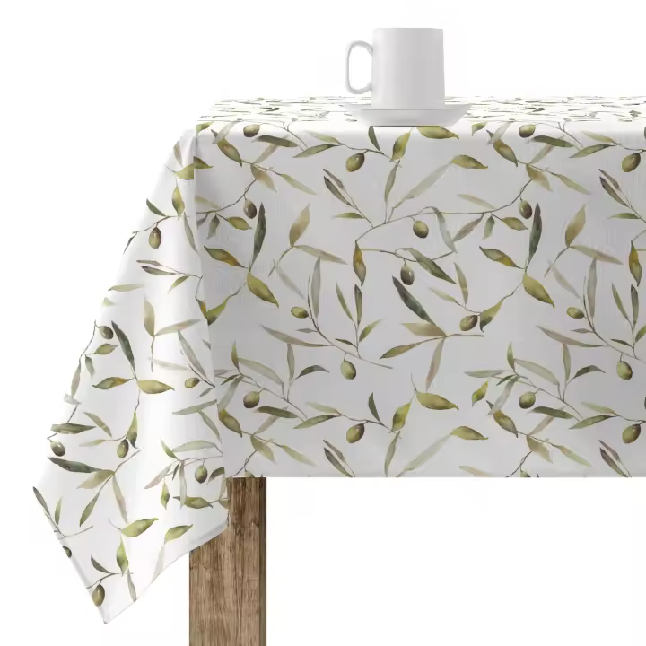 BL Belum Mantel Hidrófugo Anti Manchas 100% Algodón para Mesas - 1
