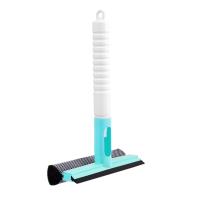 Cepillo De Limpieza De Ventanas 3 En 1 Con Botella De Agua Escobilla Para Vidrio Herramienta De Limpieza Doméstica Multifuncional Colgable Verde Blanco Rosa - details 5