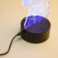 Luz Nocturna 3D LED Mi Mundo Con Control Remoto Y Cable USB Decoración De Navidad Regalo Para Fanáticos Del Juego 16 Colores - details 8