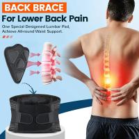 Cinturón De Soporte Lumbar Ajustable Para Hombres Y Mujeres Alivio De La Ciática Transpirable Y Cómodo Para Adultos Mayores De 13 Años - details 8