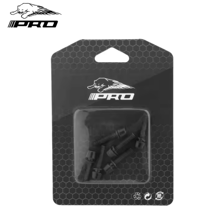 Tornillos De Manillar De Bicicleta M5*18mm 6pcs Acero Inoxidable Durable Para Bicicleta De Carretera Y Montaña Tornillo Fijo De MTB - 1