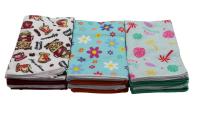 Pack de 4 Paños de Cocina de Microfibra de Alta Absorción - 2 Estampados y 2 Lisos, Multiusos para Hogar y Cocina Dolz - details 2