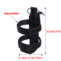 Bolsa Portabotellas Táctica Molle Para Viajes Al Aire Libre Camping Senderismo Ciclismo Soporte Ajustable De Botella De Agua - details 1