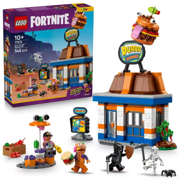 [PREVENTA] LEGO® Fortnite® Restaurante Hamburrrguesa Juguete Infantil Basado en el Videojuego 77076 - 1
