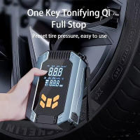 Inalámbrico Portátil 4 en 1 Arrancador de Coche Emergencia con Compresor de Aire 150PSI Batería Externa Power Bank Linterna LED para Teléfono Tablet Equipo de Energía de Emergencia para Vehículos - details 2