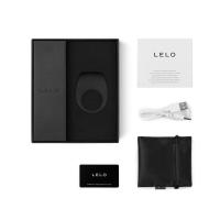 Anillo Vibrador Flexible LELO TOR™ 2 Black - Silicona Biocompatible - Placer Intenso Garantizado - details 1
