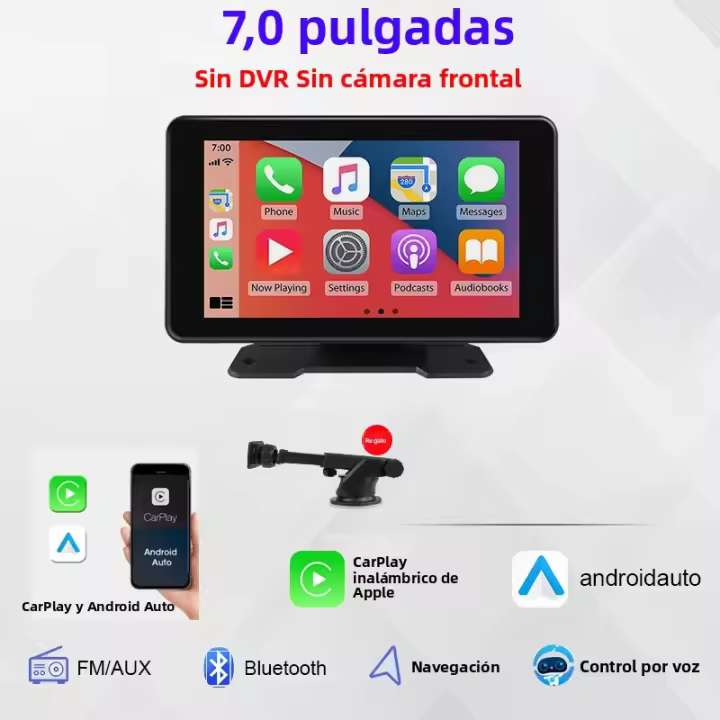 Cámara De Coche JMCQ 10.26" 4K Con Wireless Carplay Y Android Auto Lente Giratoria DVR De Doble Lente Grabadora De Video AI Con Visor Rearm Mirador - 1