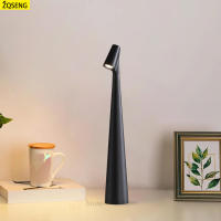 Lámpara De Mesa LED Con Sensor De Toque Luz Nocturna Recargable Sin Cable Para Decoración De Habitación Restaurante Hotel Bar - details 6