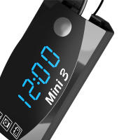 Medidor De Voltaje Digital Para Motocicleta 6V-30V 3 En 1 Reloj Y Termómetro Tester De Batería Medidor De Tiempo - details 12