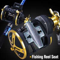Carrete De Pesca Sougayilang Con Contador De Línea Reloj De Manivela Para Salmón Y Atún 4.1:1/6+1BB Máximo Arrastre 25Kg Pesca En Oceano Y Río - details 22