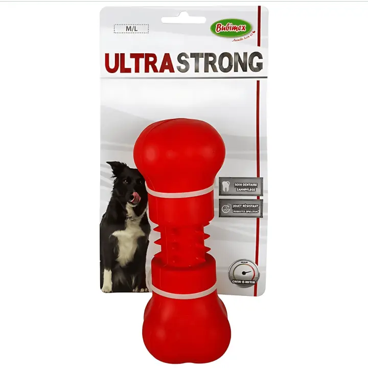 Juguete Ultra Strong Pesa con Pincho 17 cm – Resistencia y Limpieza Dental para Perros - 1