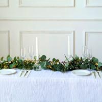 Cadena De Luces LED De 20 LEDs Pequeñas Hojas Doradas 2M Para Decoración De Boda Fiesta Navidad DIY Con Alambre De Cobre Potenciado Por Batería - details 7