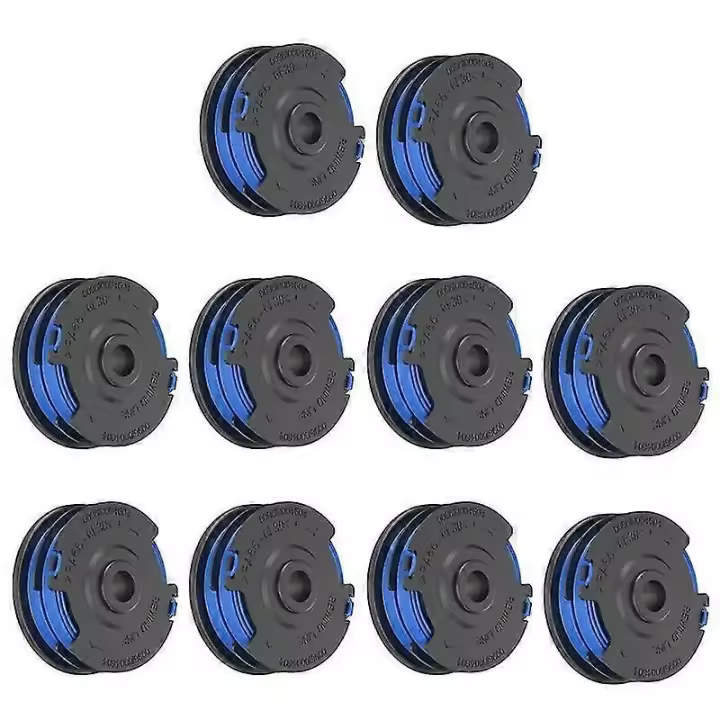 4 unids carretes para greenworks Cortacésped nylon cuerda línea Alambres, 29082 / 29242 dcqw - 1