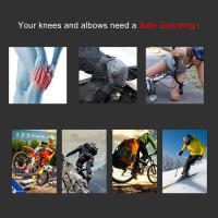 1 Par De Protecciones Para Rodilla Y Codo Ciclismo MTB Motocicleta Motos Deportivas Protección Confort Alivio Del Esfuerzo - details 2