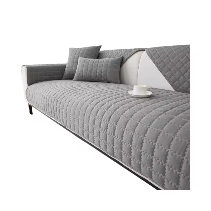 Cubierta De Sofá Sencilla Y Elegante a Prueba De Deslizamiento 1pc Protector De Muebles Para Sala De Estar Oficina Dormitorio Decoración Del Hogar - 1
