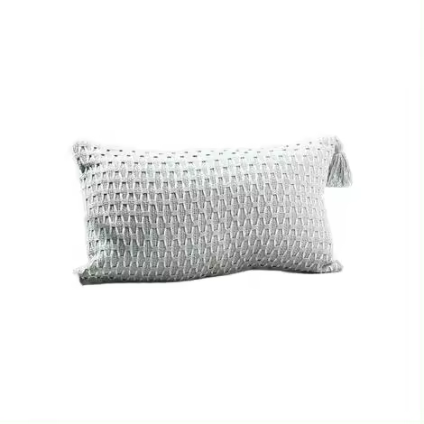 ReinoMansidi SL - Relleno incluido Cojin de pana con colgante 30x50cm FUNDA Y COJIN INCLUIDO - 1