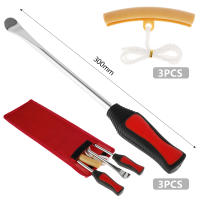 Kit De Reparación De Neumáticos Para Motocicleta Y Automóvil Herramientas De Cambio De Rueda 30CM Protección De Rines Llave De Palomino Reparación De Neumáticos - details 6