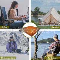 Cojín de asiento calefactable inalámbrico portátil para invierno, para restaurantes, estadios al aire libre, camping - details 1